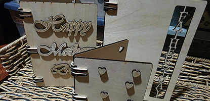 Wooden Celebration Cards